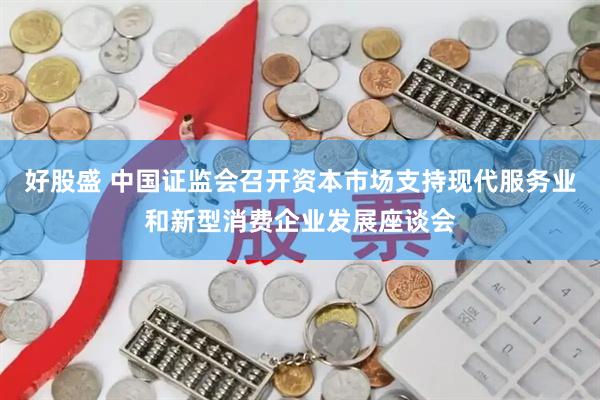 好股盛 中国证监会召开资本市场支持现代服务业和新型消费企业发展座谈会